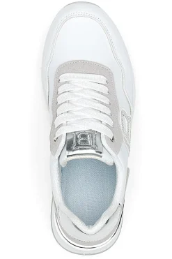 Sneakers Bianche con Dettagli Argentati 8923-LAURA BIAGIOTTI Clearance