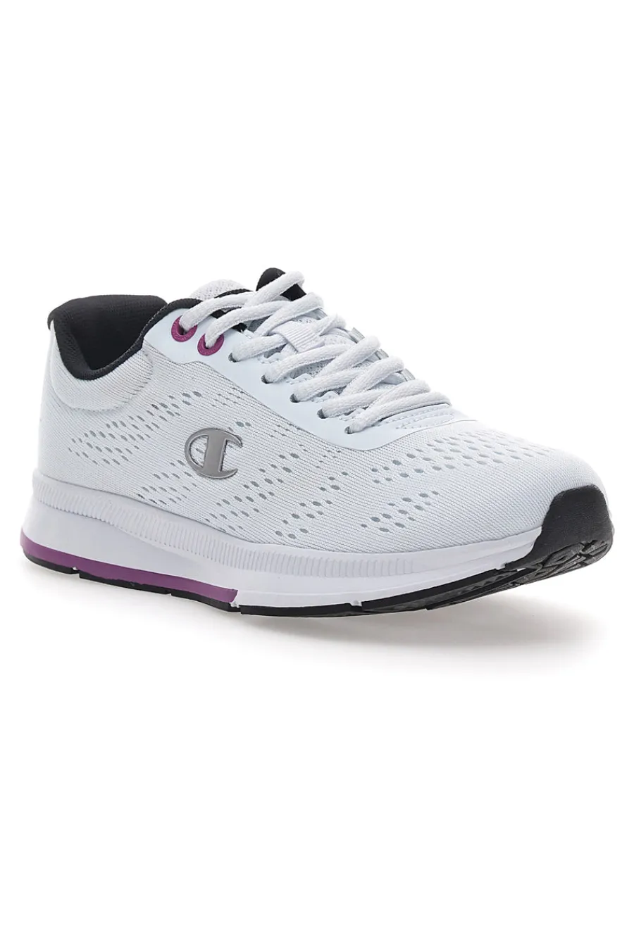 Sneakers Bianche con Dettagli Blu e Tomaia in Mesh JAUNT-CHAMPION New