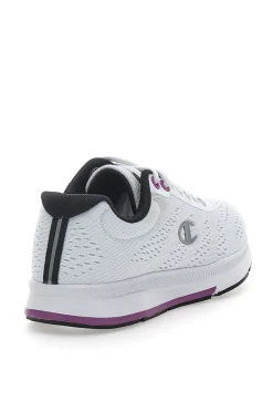 Sneakers Bianche con Dettagli Blu e Tomaia in Mesh JAUNT-CHAMPION New