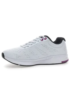 Sneakers Bianche con Dettagli Blu e Tomaia in Mesh JAUNT-CHAMPION New