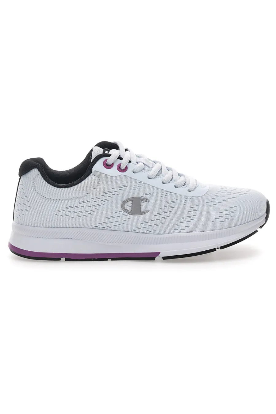 Sneakers Bianche con Dettagli Blu e Tomaia in Mesh JAUNT-CHAMPION New