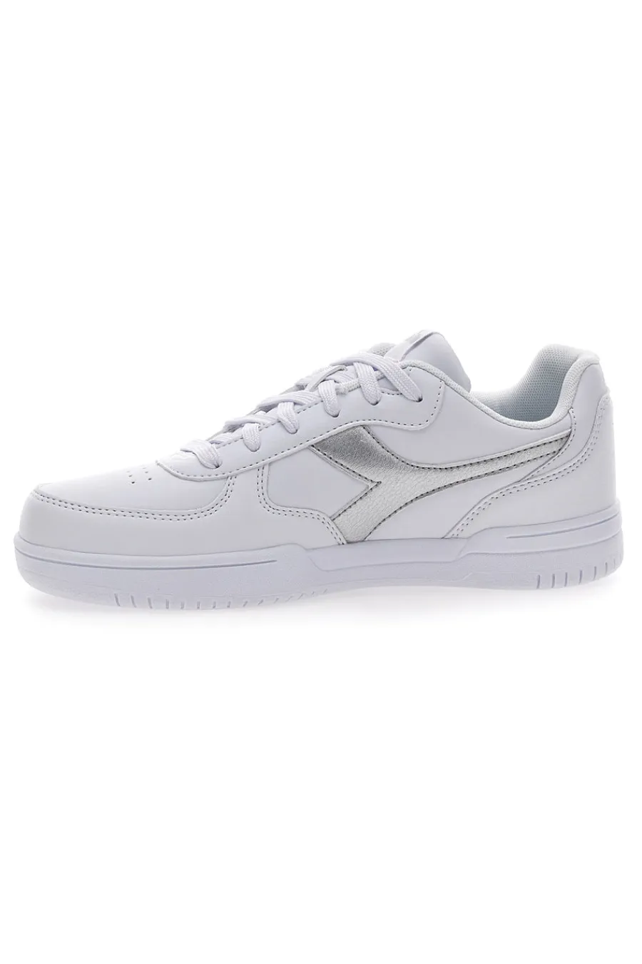 Sneakers Bianche con Fregio Argento Raptor Low Moon WN-DIADORA Best