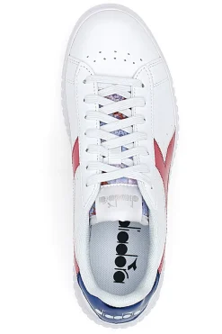 Sneakers Bianche con Lacci Step P Teatime-DIADORA