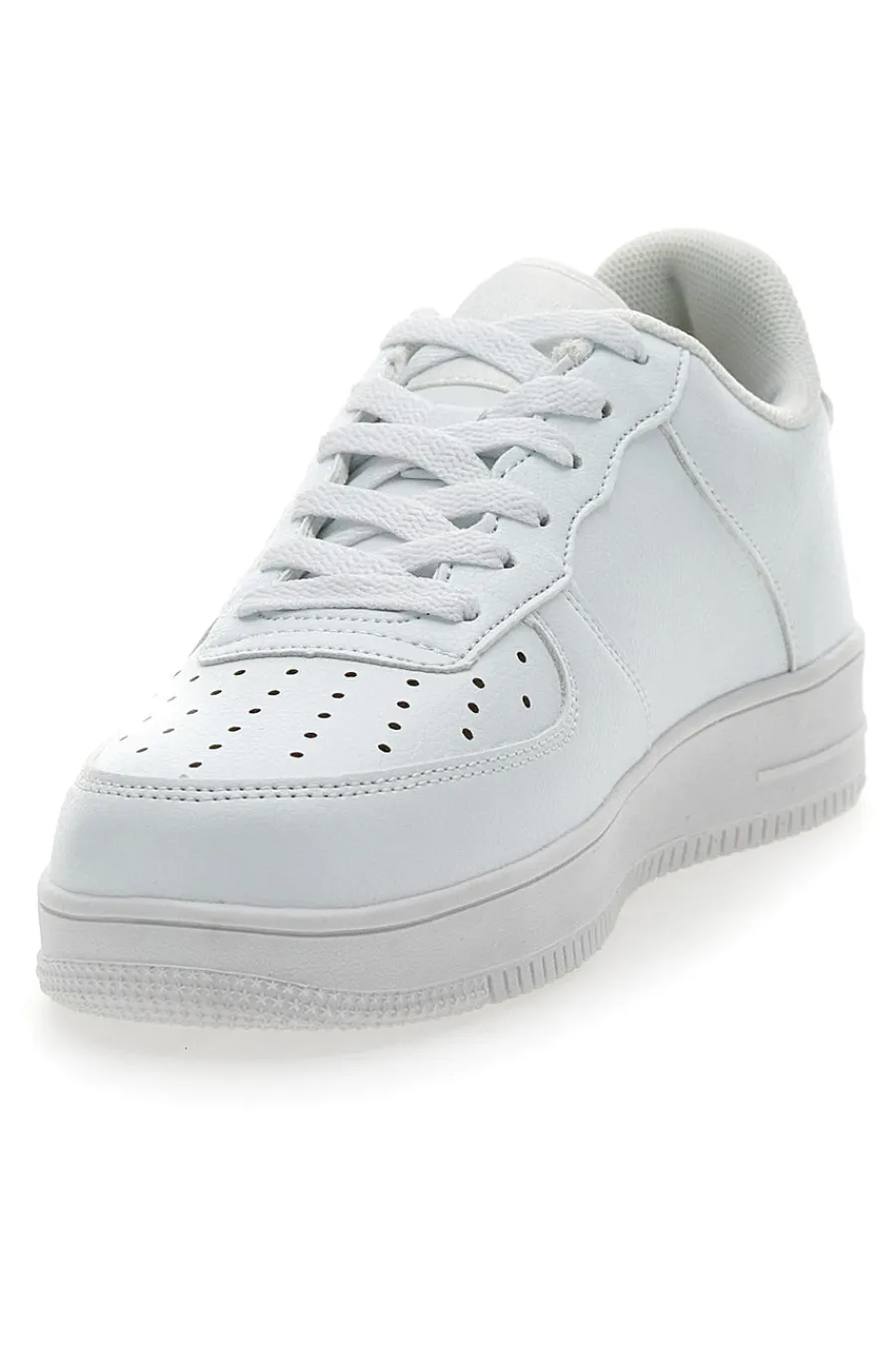 Sneakers Bianche con Lacci 713-EVERLAST Clearance