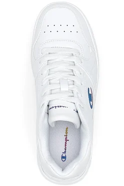 Sneakers bianche con logo a contrasto RD18 LOW G GS-CHAMPION New