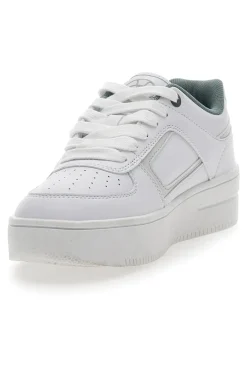 Sneakers Bianche Con Logo Laterale Foul Plat Element-CHAMPION Discount