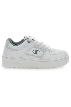 Sneakers Bianche Con Logo Laterale Foul Plat Element-CHAMPION Discount