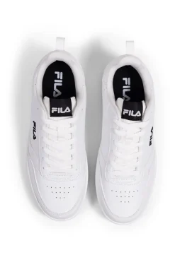 Sneakers Bianche Con Logo Laterale da Donna Rega Wmn-FILA Outlet