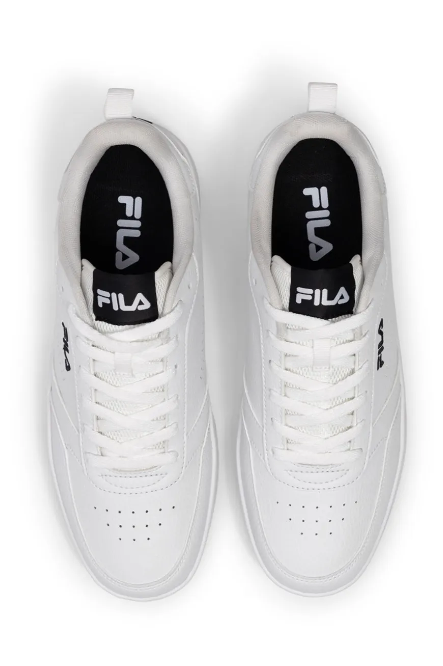 Sneakers Bianche Con Logo Laterale Fila Rega Teens