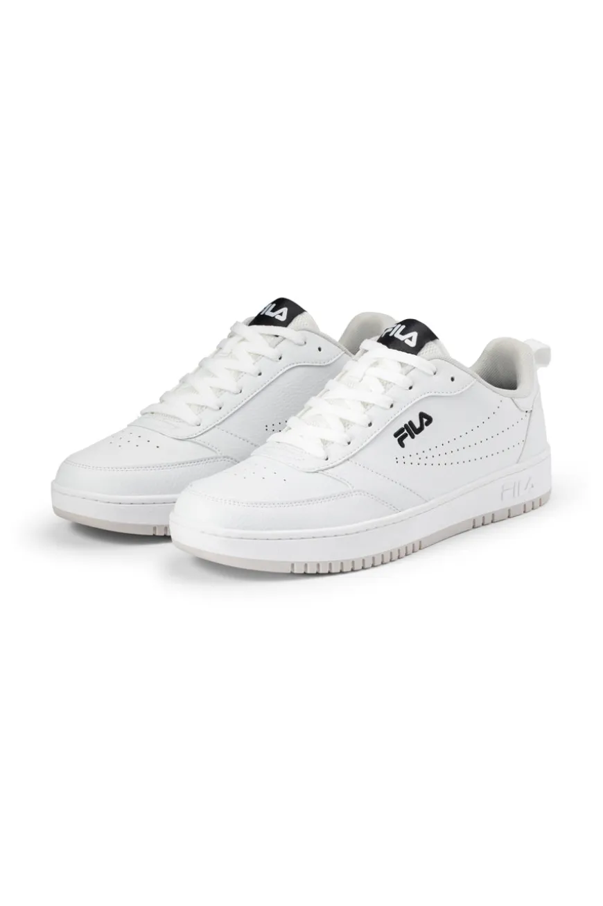 Sneakers Bianche Con Logo Laterale Fila Rega Teens