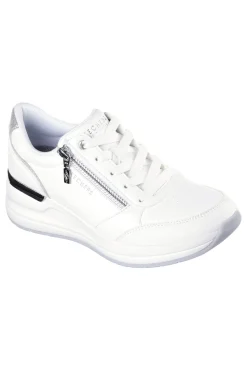 Sneakers bianche con Memory Foam Billion 2 High-End-SKECHERS Hot