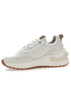Sneakers Bianche con Platform e Tomaia in Pelle WINSLOW ACTION M-PEPE JEANS Hot