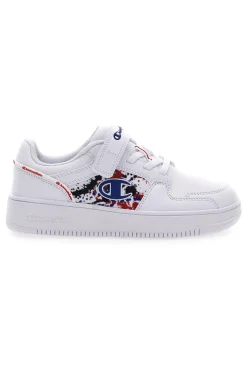 Sneakers Bianche con Strappo in Velcro CHAMPION RD18 2 FANTASY LOW B PS