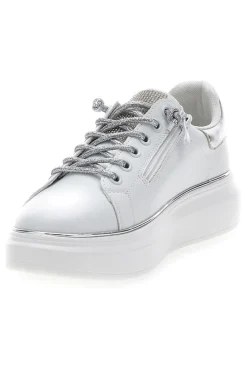 Sneakers bianche con strass E86-ENERGY Best