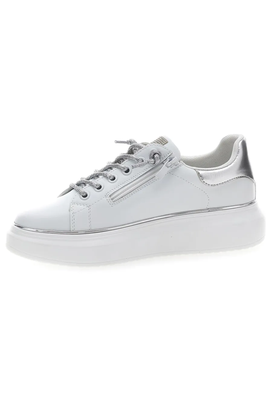 Sneakers bianche con strass E86-ENERGY Best
