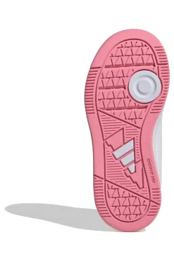 Sneakers bianche con strisce rosa metallizzate e suola antitraccia Tensaur Sport 3.0 K-ADIDAS