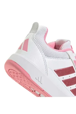 Sneakers bianche con strisce rosa metallizzate e suola antitraccia Tensaur Sport 3.0 K-ADIDAS