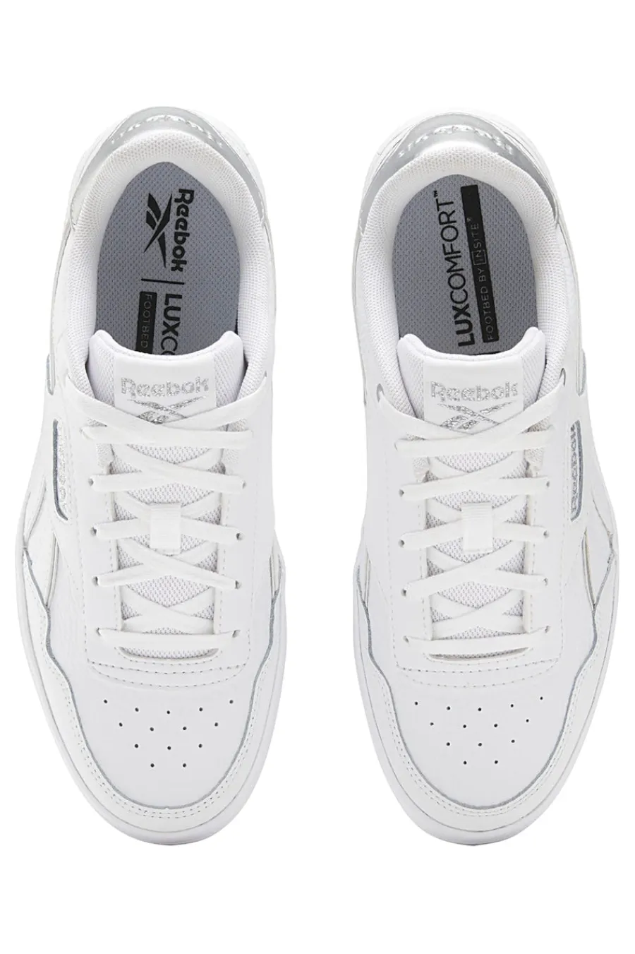 Sneakers Bianche con Tomaia in Pelle Court Advance Bold-REEBOK Hot
