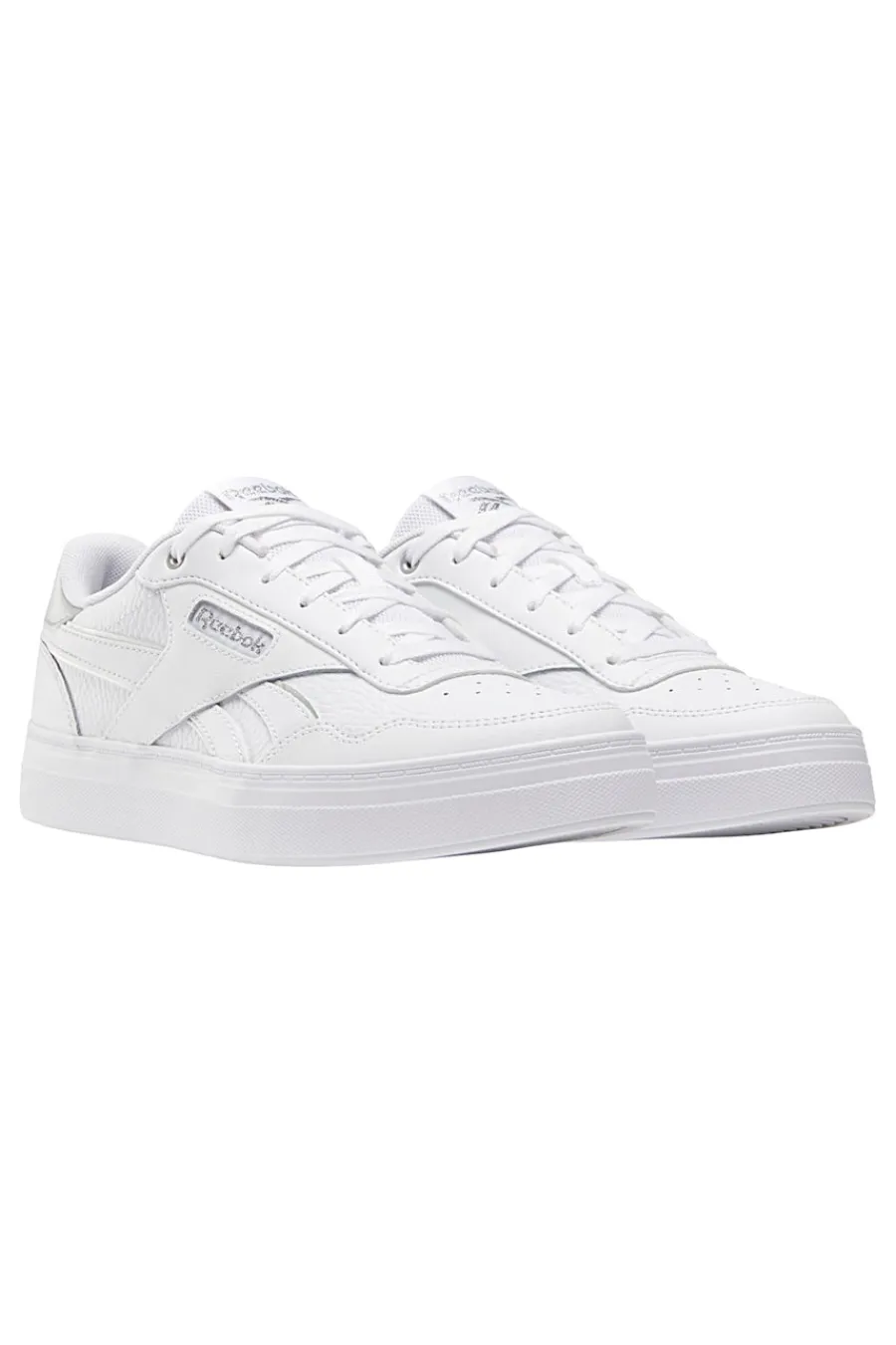 Sneakers Bianche con Tomaia in Pelle Court Advance Bold-REEBOK Hot