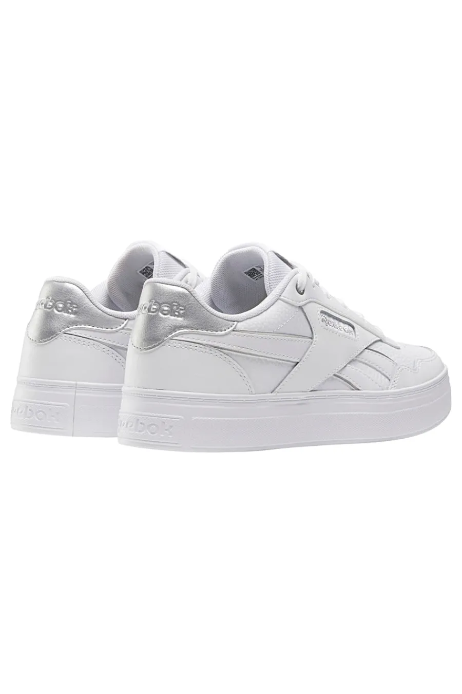 Sneakers Bianche con Tomaia in Pelle Court Advance Bold-REEBOK Hot