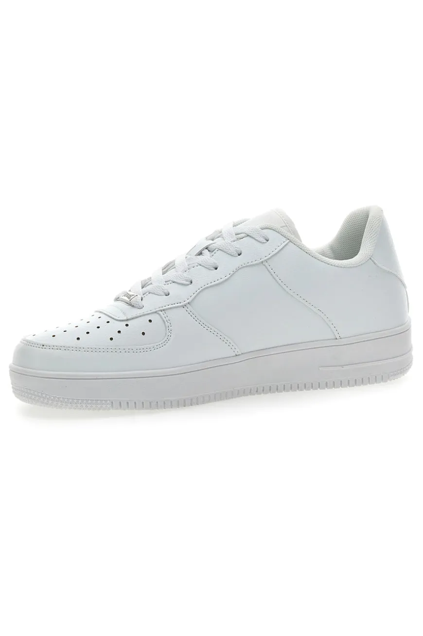 Sneakers Bianche Con Tomaia Traforata Everlast 713