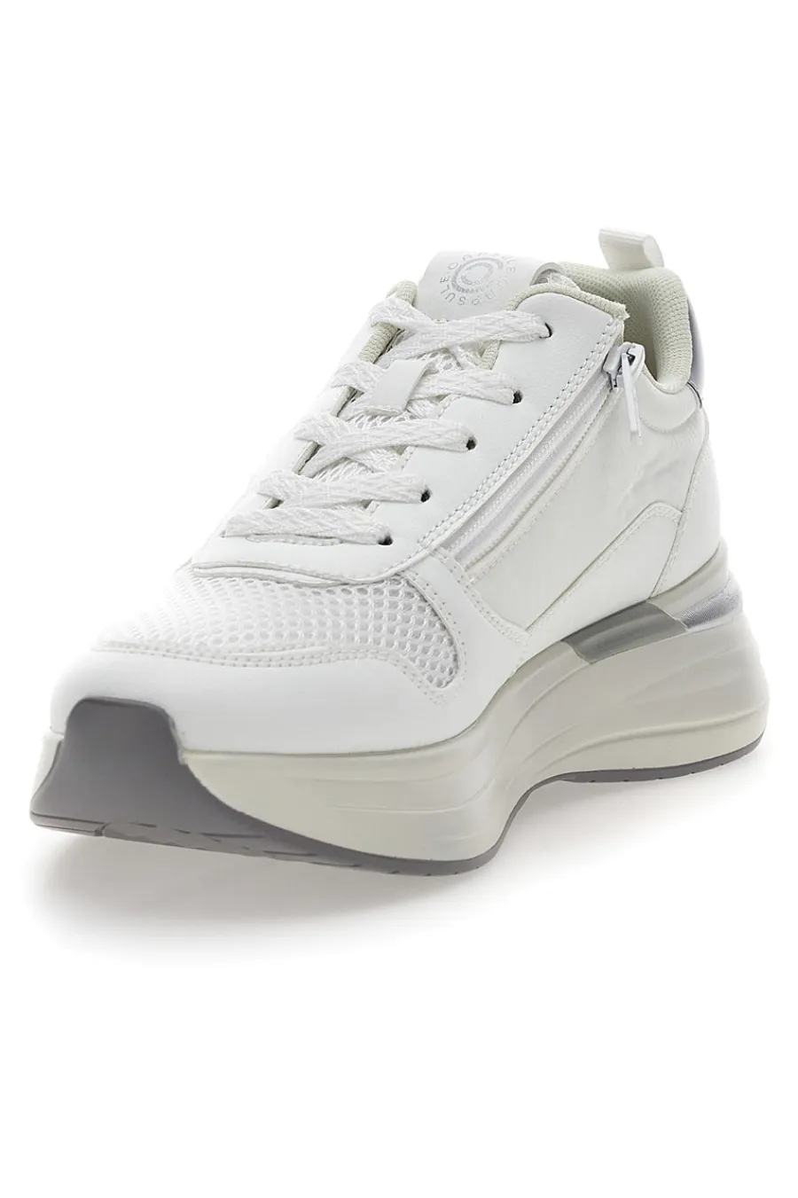 Sneakers Bianche con zeppa comfort Kendy-PITTARELLO CAPSULE New