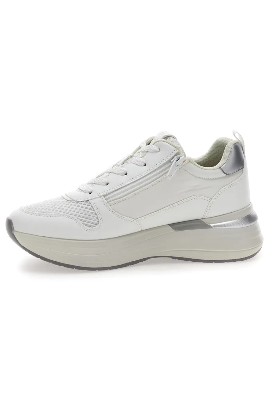 Sneakers Bianche con zeppa comfort Kendy-PITTARELLO CAPSULE New