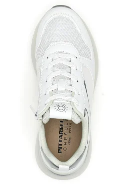 Sneakers Bianche con zeppa comfort Kendy-PITTARELLO CAPSULE New