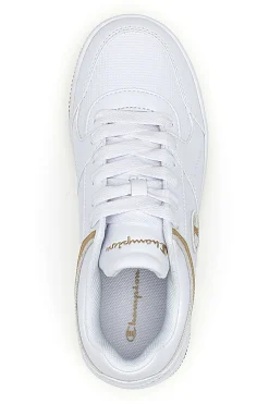 Sneakers bianche dettaglio beige RD18 LOW-CHAMPION Outlet