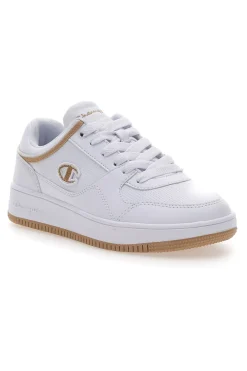 Sneakers bianche dettaglio beige RD18 LOW-CHAMPION Outlet