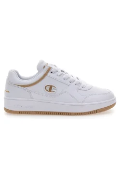 Sneakers bianche dettaglio beige RD18 LOW-CHAMPION Outlet