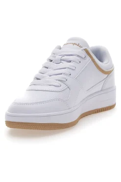 Sneakers bianche dettaglio beige RD18 LOW-CHAMPION Outlet