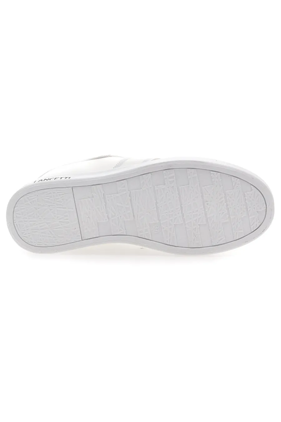 Sneakers Bianche e Argento 27-LANCETTI Discount