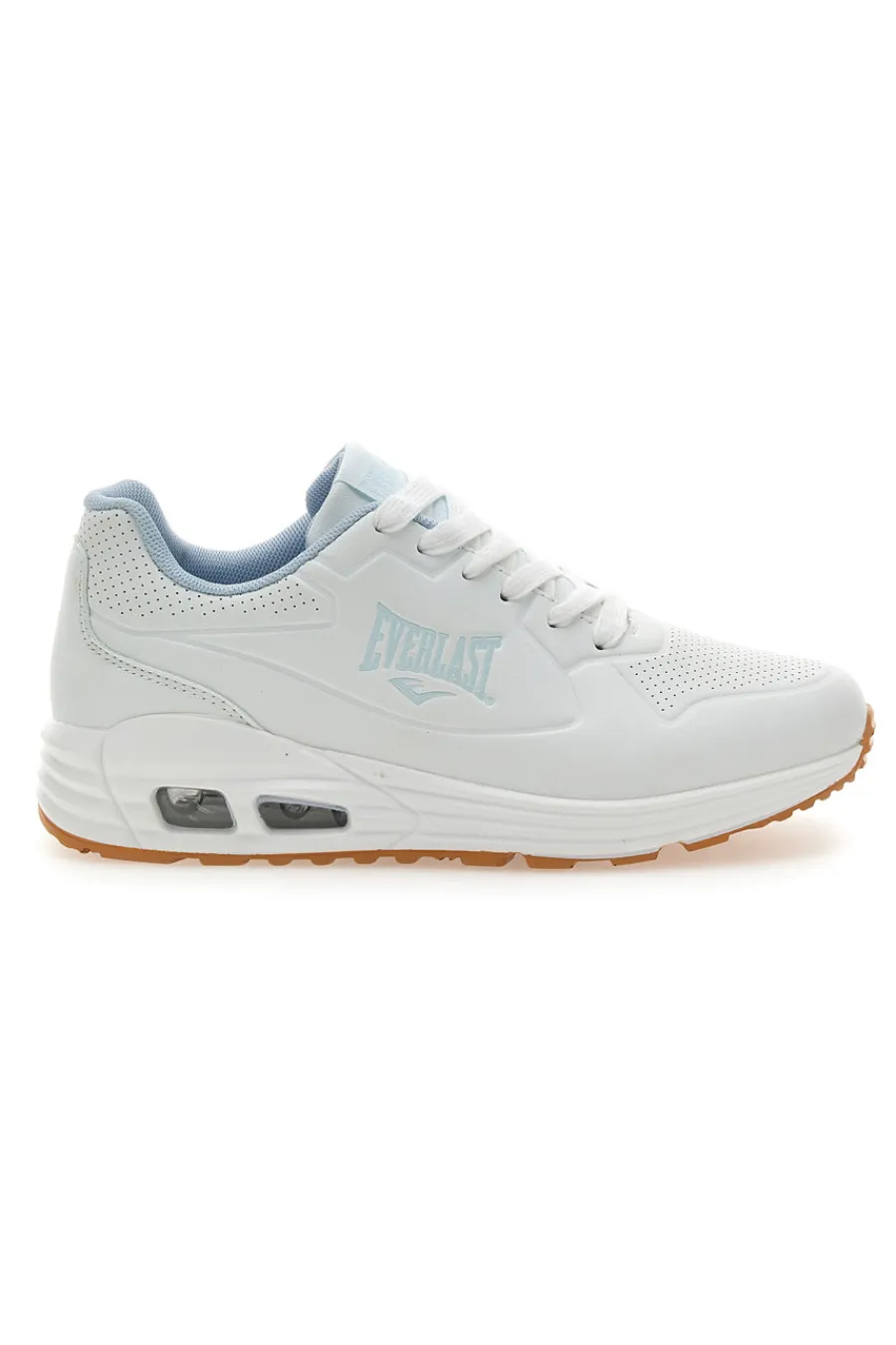 Sneakers Bianche e Azzurre Con Bolla ad Aria Ev822-EVERLAST Hot