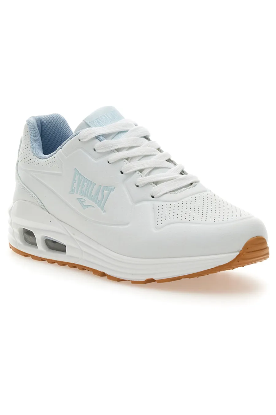 Sneakers Bianche e Azzurre Con Bolla ad Aria Ev822-EVERLAST Hot