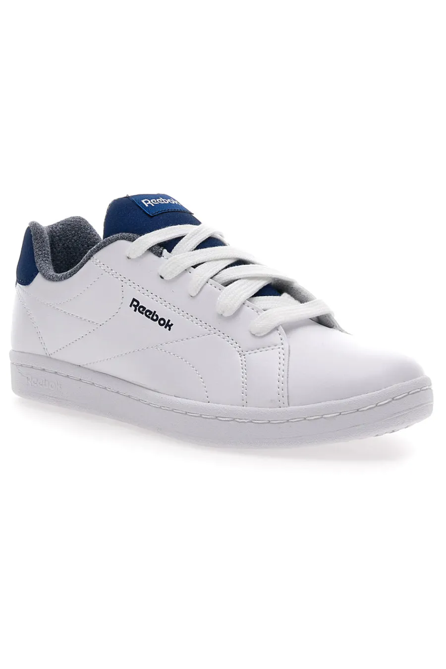 Sneakers Bianche e Blu Royal Complete Cln 2-REEBOK Clearance
