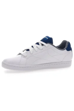 Sneakers Bianche e Blu Royal Complete Cln 2-REEBOK Clearance