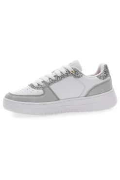 Sneakers Bianche e Grigie con Glitter e Tomaia Traforata C.CAVA LADY 2523-JOMA Clearance