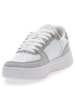 Sneakers Bianche e Grigie con Glitter e Tomaia Traforata C.CAVA LADY 2523-JOMA Clearance