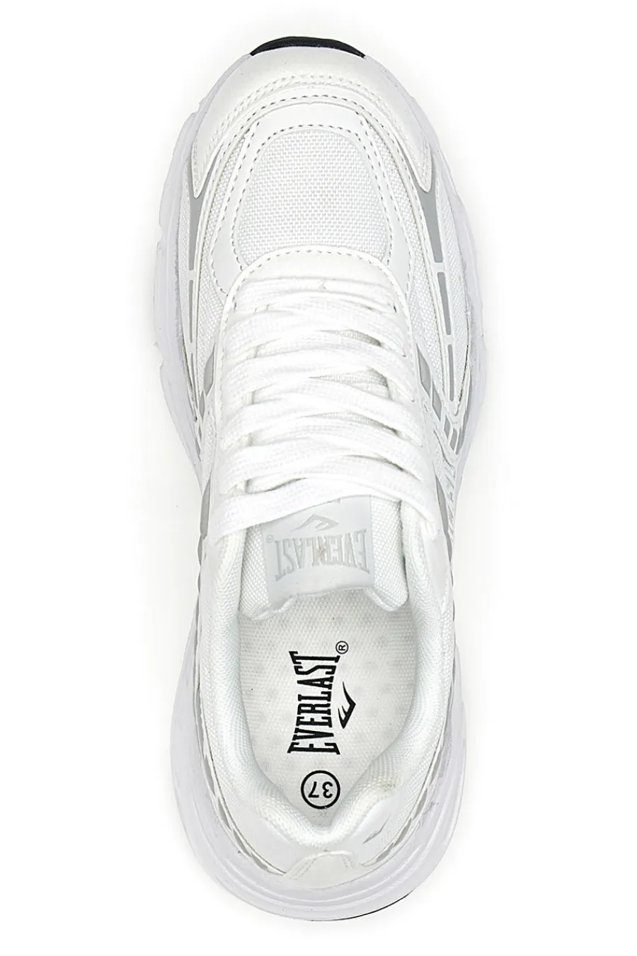 Sneakers bianche e grigie Ev1202-EVERLAST