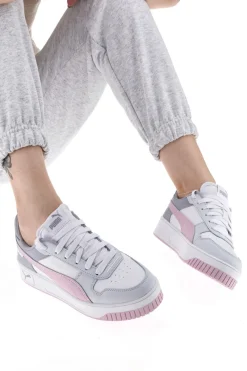 Sneakers Bianche e Grigie Carina Street-PUMA Outlet