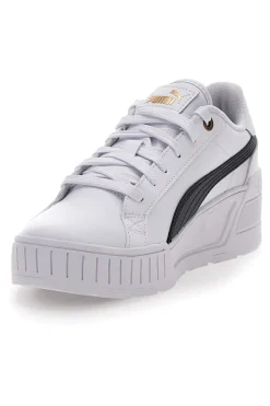 Sneakers Bianche e Nere Con Platform Karmen Wedge-PUMA New