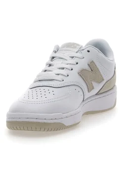 Sneakers bianche e oro con tomaia traforata BB80RTG-NEW BALANCE Clearance
