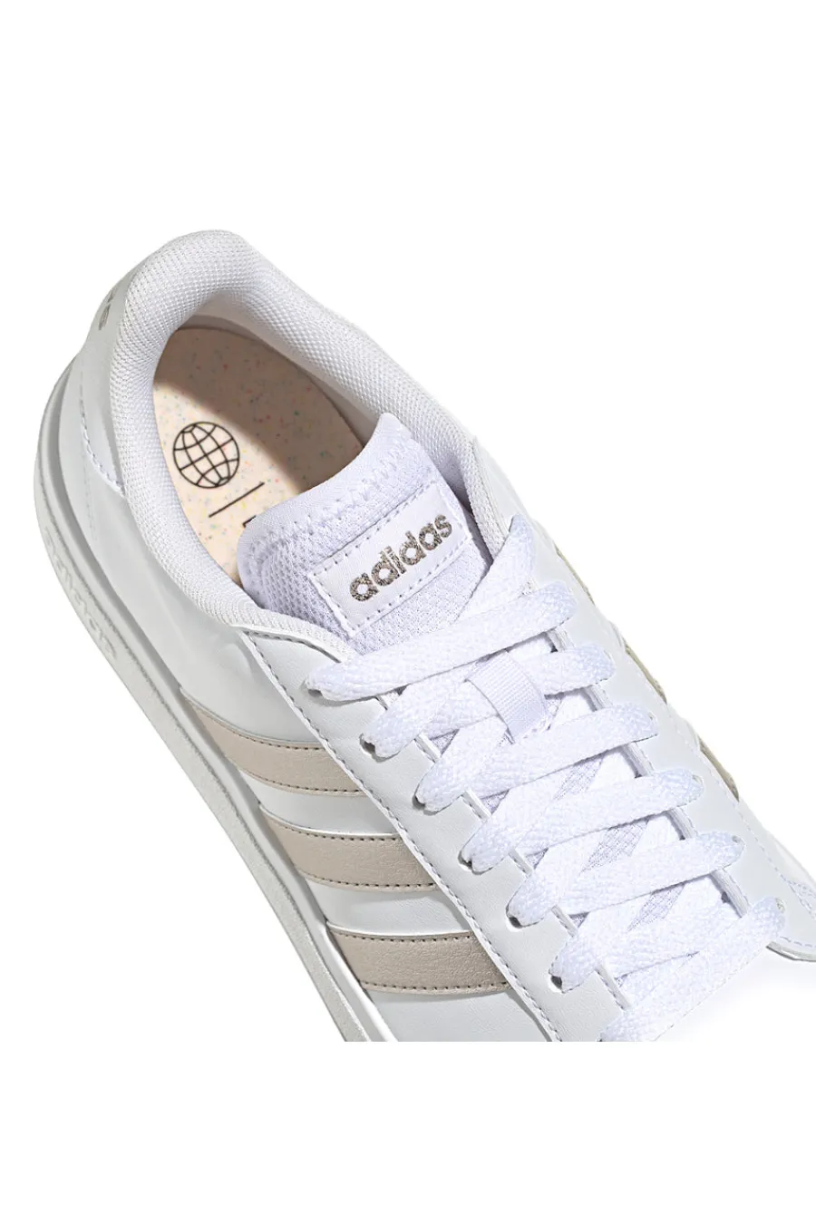 Sneakers Bianche e Oro Grand Court 2 Lifestyle Court-ADIDAS Clearance