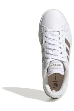 Sneakers Bianche e Oro Grand Court 2 Lifestyle Court-ADIDAS Clearance