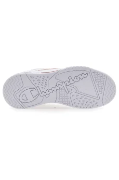 Sneakers Bianche e Rosa 3 Point Low-CHAMPION Discount
