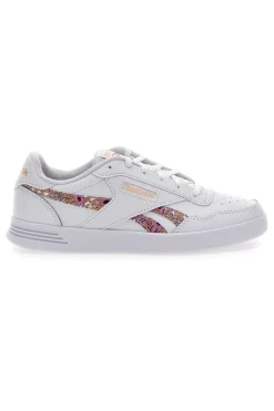 Sneakers Bianche e Rosa Con Brillantini Court Advance-REEBOK Clearance