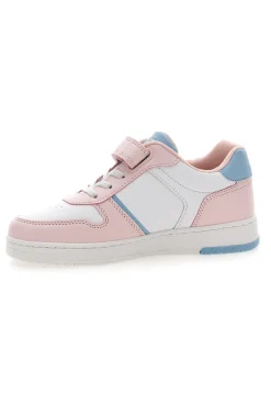 Sneakers Bianche e Rosa con Tomaia Traforata e Velcro LEVI'S 3004