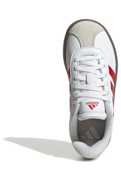 Sneakers Bianche e Rosse VL Court 3-ADIDAS Discount