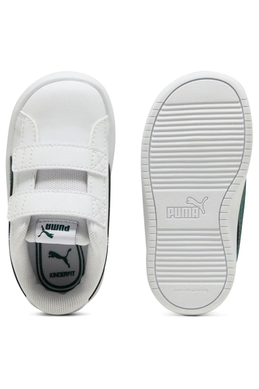 Sneakers Bianche e Verdi Puma Rickie Classic V Inf